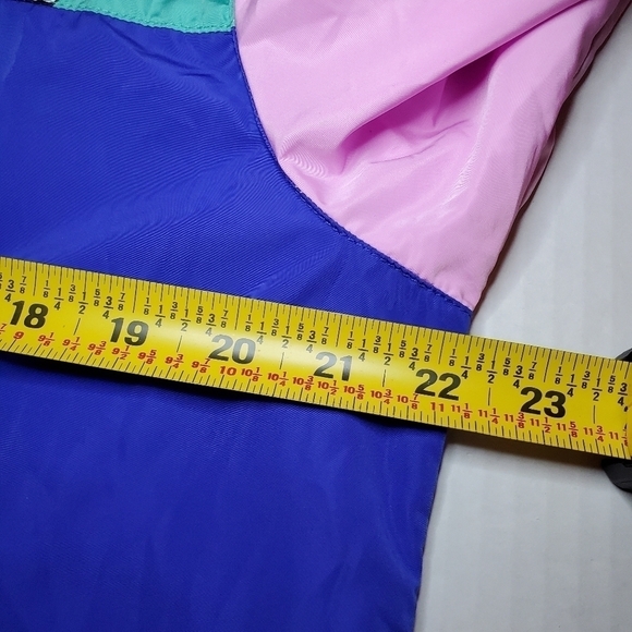 Teddy Fresh Rip N Dip Pastel Hooded Pullover Windbreaker Jacket Mens Medium - Picture 9 of 15